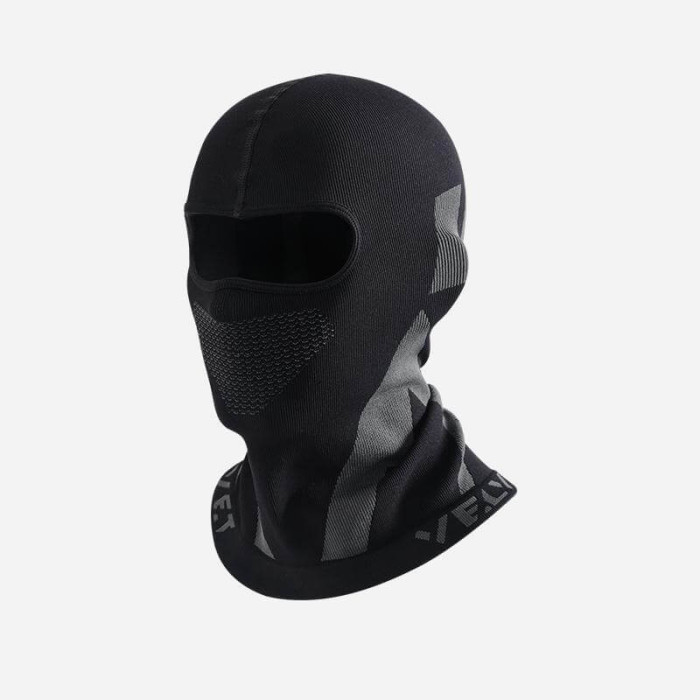 Дитяча гірськолижна балаклава Velvet Active Чорна