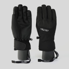 Рукавиці гірськолижні чорні Velvet L