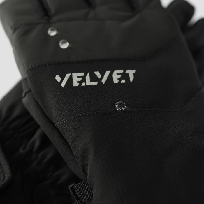 Рукавиці гірськолижні чорні Velvet L