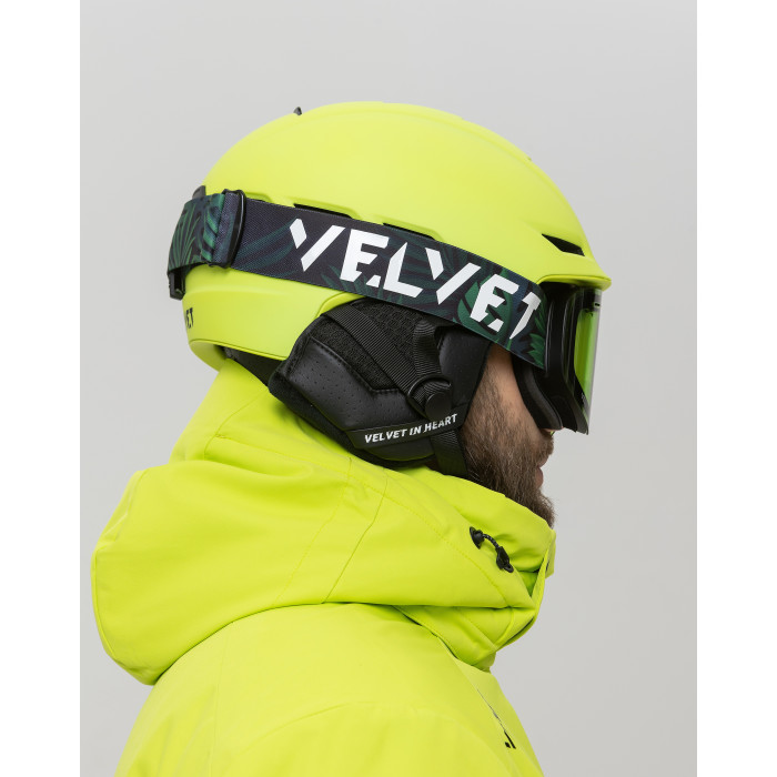 Гірськолижна куртка чоловіча зелена Velvet 46-56 розмір