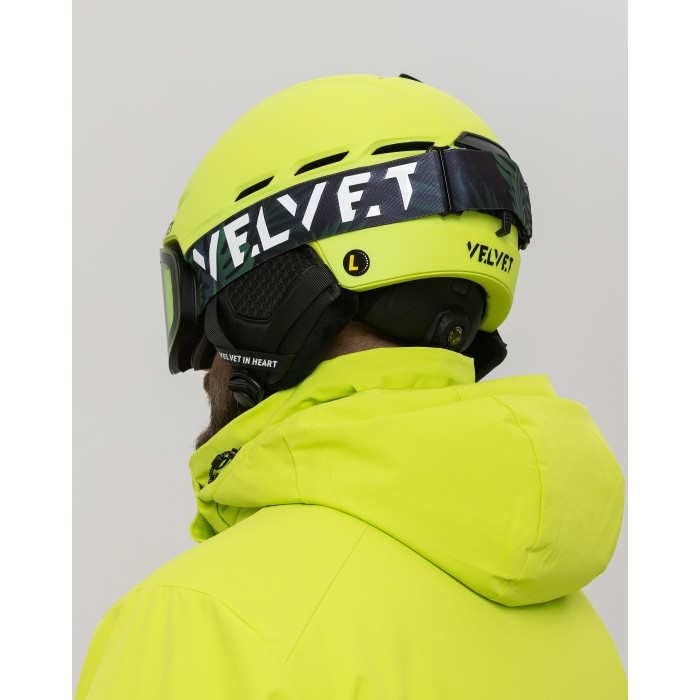 Гірськолижна куртка чоловіча зелена Velvet 46-56 розмір