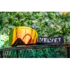  Grey lens orange 16% s3 лінза до гірськолижної маски Velvet на магнітах