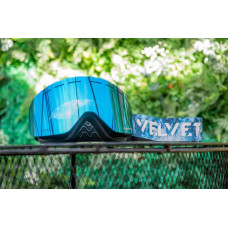  Ice Blue 20% s2 лінза до гірськолижної маски Velvet на магнітах