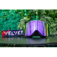 Purple 22% s2 лінза до гірськолижної маски Velvet на магнітах 